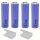 4 X Samsung SDI INR 21700-40T  3,6V 4000 mAh Akku Li-Ion + 2 Box