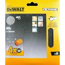 5 Bg. DeWalt Exzenter Schleifscheiben Ø:125mm 80G...