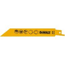 5 X DeWalt BI-Metall Sägeblätter  152 mm, Zahnteilung: 1.8 m DT2361