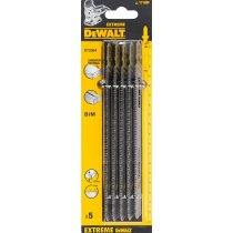 5 x Dewalt Extreme Spezial-Stichsägenblatt DT2084...