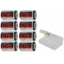 8 x EVE ER14250 LS14250 1/2 AA Lithium-Thionylchlorid 3,6...