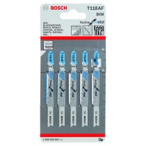 Bosch Stichsägeblatt T118AF 5er Pack