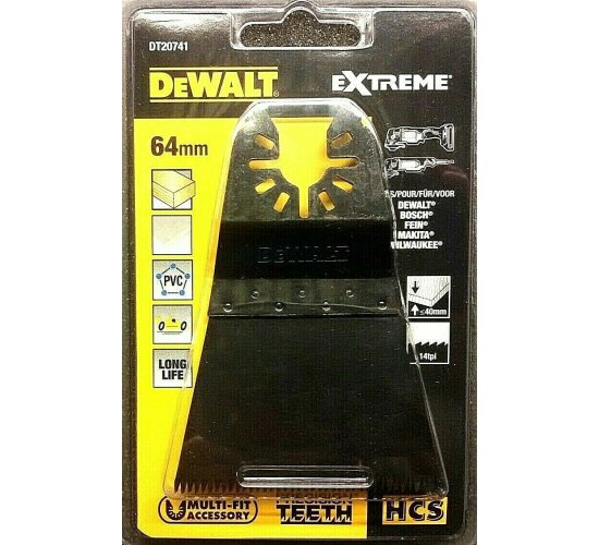 DeWALT DT20741 Multi-Tool Japansägeblatt 64 mm DT 20741, 24,99 €