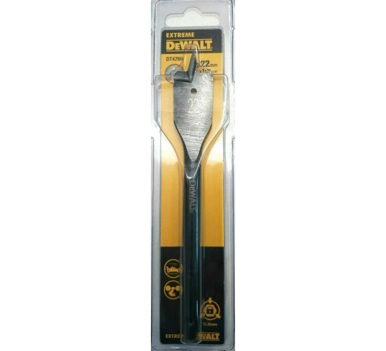 DeWALT DT4769 Extreme Holz-Fräsbohrer Holzbohrer 22mm x 152 mm