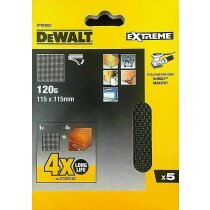 DeWALT DTM3022 EXTREME Schleifgitter 115 x 115 mm...