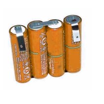 Panasonic AA Akku 4,8 V - 2000mAh 4S mit Lötfahne...