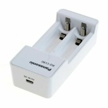 PANASONIC LADEGERÄT 2 ZELLEN USB/IN LADEGERÄT INKL. 2XAA 1900 MAH K-KJ80MCC20USB