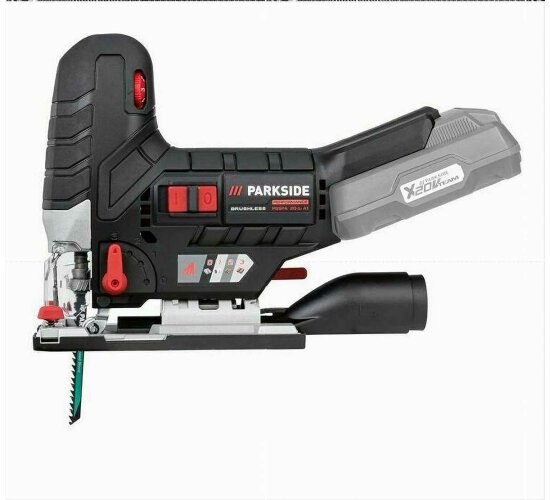 Parkside Performance PSSPA 20-Li Akku-Stichsäge X 20 V Team Akku 2.0 Ah Ladegerät