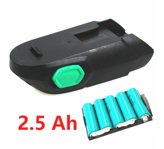 Zellentausch für Topcraft Akku 18 V- 1500 mAh -TGT-18/2011NL mit 2.5 Ah 2500 mAh