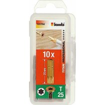 KWB 101794 Bits, Titan nitriert torx T25 DIN EN ISO...