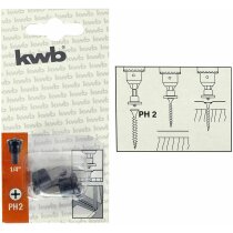 kwb Premium 2 Stk. Bits Tiefenstop PH2 Tiefenbegrenzer...