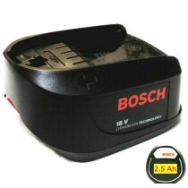   Bosch Akku 18 V    4ALL Neu best&uuml;ckt  mit . 2,5 Ah...