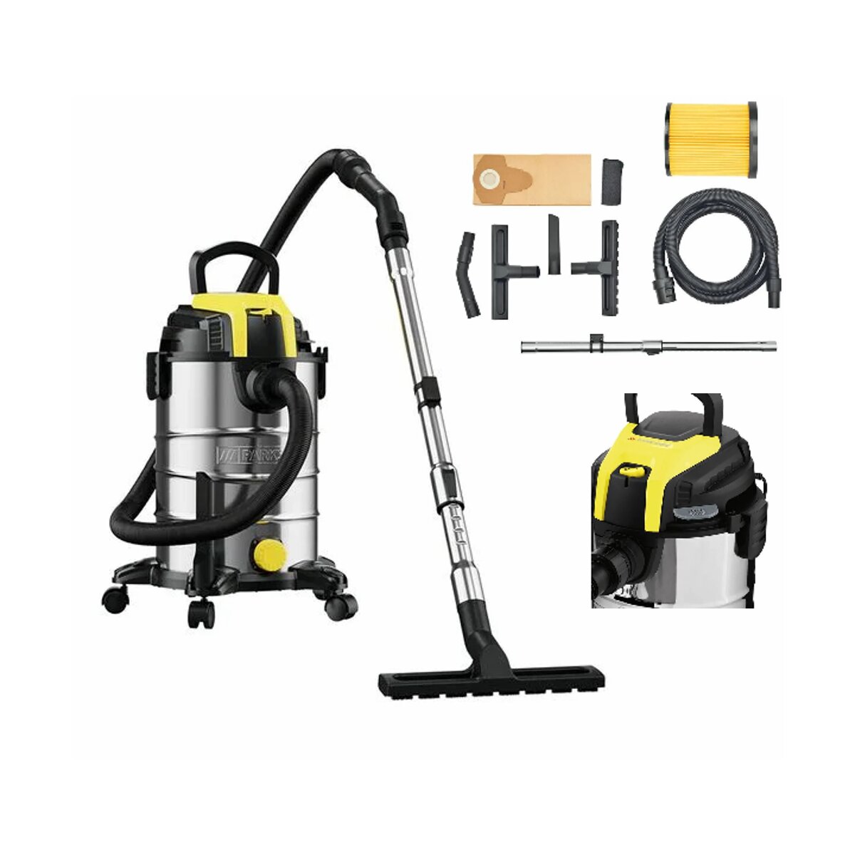 Parkside Nass Trockensauger Pwd 25 A2 PARKSIDE Nass-Trockensauger PWD 25-1400 Watt Haus Hobby Garten Werkst