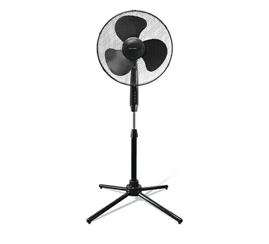 Pro-Klima  Standventilator 50 Watt D:40 cm r (Schwarz)