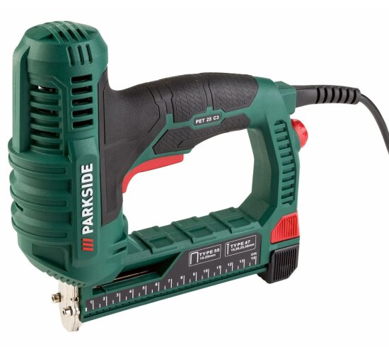 PARKSIDE Akku Tacker PAT 4 Nägeln, 389,99 D5 Volt, mit Klammern u. 4