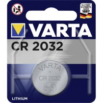Varta CR2032 1er Blister 3V Batterie Lithium Knopfzelle...