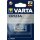 Varta CR123A 3 V Lithium 1er Blister 1430 mAh VCR123A Foto