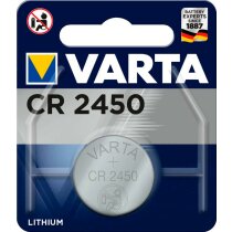Varta CR2450 1er Blister 3V Batterie 6450 Lithium...