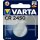 Varta CR2450 1er Blister 3V Batterie 6450 Lithium Knopfzelle 560 mAh VCR2450
