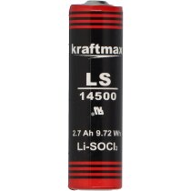 Xcell Kraftmax Lithium 3,6V Batterie LS14500 AA Mignon