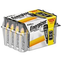 Energizer Alkaline Power Micro AAA Batterie Box 24...