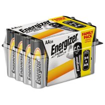 Energizer Alkaline Power Mignon AA Batterie Box 24 Stück...