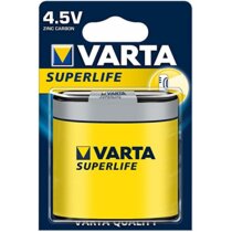 Varta Superlife Flachbatterie 2700 mAh 3R12 4,5V Typ 2012...
