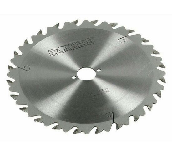 Ironside Hartmetall Sägeblatt d 250mm x 30mm x 3,2mm 24 Z Made in Germany