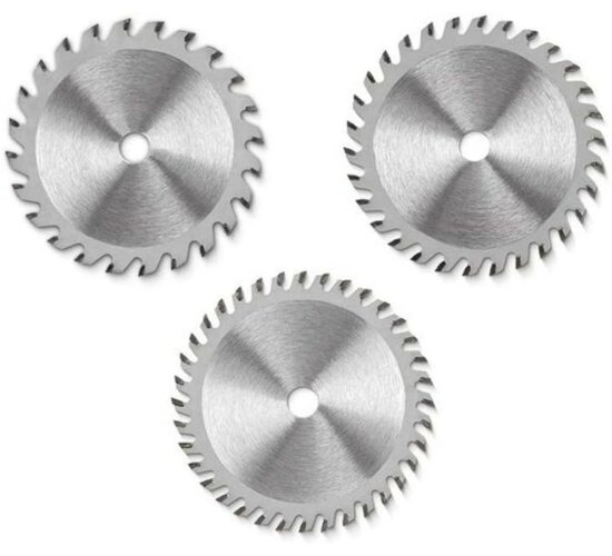 Parkside HM Kreissägeblätter für PHKSA 12, Ø 85 mm 3-teilig