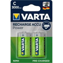 2 x Varta 3000mAh Baby C HR14 Akku 1,2 V 56714 Akku NiMh...