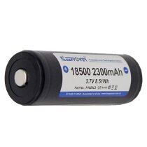 Keeppower Akku 18500 - 2300 mAh protected - 4 A