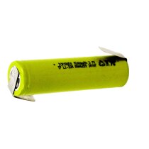 TP  ICR 18650- 3,6 V / 20 A 1500 mAh Akku mit Lötfahne Z