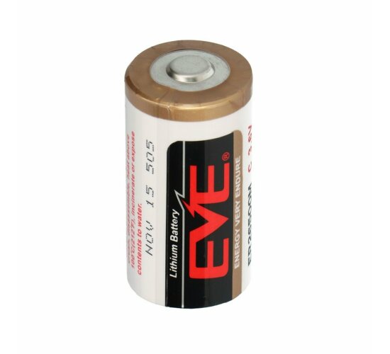 EVE ER26500M C 3.6V 6000 mAh Li-SOCI2  Baby / C