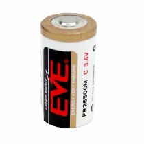 EVE ER26500M C 3.6V 6000 mAh Li-SOCI2  Baby / C