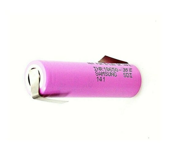 Samsung INR18650-35E 3,6V -3,7V 3500mAh 8,5 A Li-Ion Akku mit Lötfahne Z