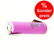 Samsung INR18650-35E 3,6V -3500mAh 8,5 A Li-Ion Akku mit...