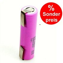 Samsung INR18650-35E 3,6V - 3400mAh 8,5 A Li-Ion Akku mit...