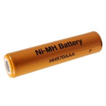 Panasonic HHR70AAA Akku AAA 1,2V / 700mAh Flattop