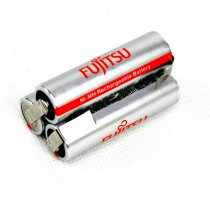 Fujitsu ( bgl.Panasonic) Akkupack Pyramide 3,6 V AA Miignon 2700 mAh NiMh Akku