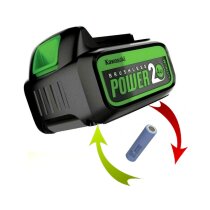 Akkureparatur Zellentausch für Kawasaki Akku 20 V -...