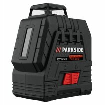 PARKSIDE PERFORMANCE Akku Rotationslaser Kreuzlinienlaser PKLLP 360  4 V 360 Grad