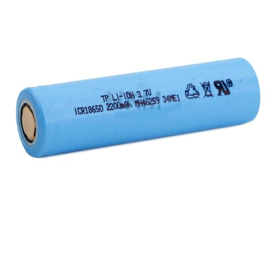 TP INR18650-22E 2200mAh - 10A 18650 kompatibel Samsung 22P