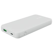 TRONIC  Powerbank, 10000 mAh Weis  f Handy, Tablet, Lampen, Beleutung, LED