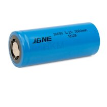 JGNE 26650 3000mah - 30 A LIFEPO4 - 3.2V Akku