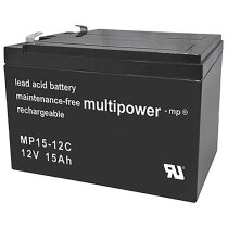 Multipower Blei-Akku MP15-12C Pb 12V / 15Ah Zyklenfest
