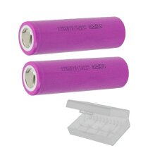 2 x Lishen LR2170SD 4900mAh - 9.6A - 21700 Akku 3,6 V iin...