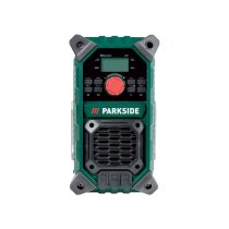 PARKSIDE DAB Akku-Baustellen Garten Radio PABR 20-Li ohne Akku und Ladegerät USB