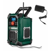 PARKSIDE DAB Akku-Baustellen Garten Radio PBRA 20-Li ohne...