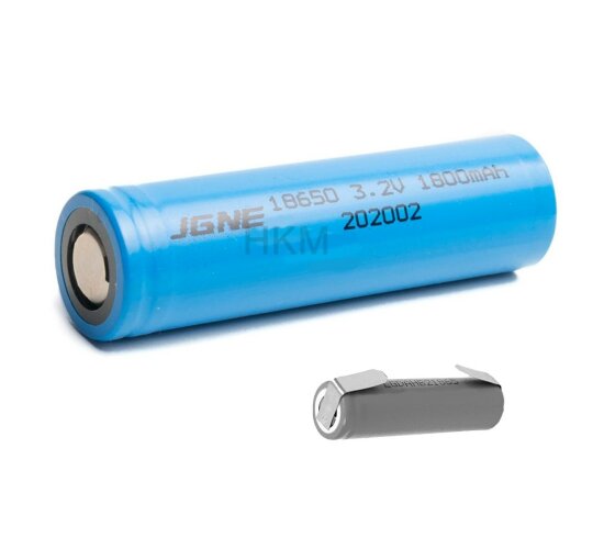 Akku JGNE 18650 1800mah -3,2 V - 5,4 A LIFEPO4 ( A123 ) mit Lötfahne Z