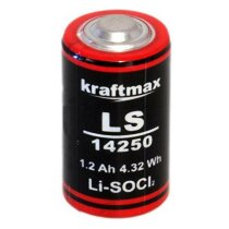 Kraftmax Batterie LS14250 1/2 AA Lithium-Thionylchlorid...